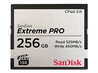 SanDisk Extreme Pro - Tarjeta de memoria flash - 256 GB - CFast 2.0 SDCFSP-256G-G46D
