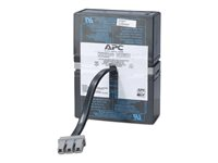 APC Replacement Battery Cartridge #33 - Batería de UPS - 1 x baterías - Ácido de plomo - carbón - para P/N: BR1100CI, BR1100CI-IN, BR650CI, BR650CI-RS, BT1500, BT1500BP, SC1000ICH, SN1000 RBC33