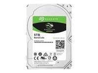 Seagate Guardian BarraCuda ST5000LM000 - Disco duro - 5 TB - interno - 2.5" - SATA 6Gb/s - 5400 rpm - búfer: 128 MB ST5000LM000