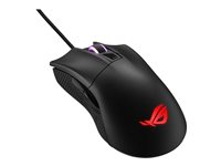 ASUS ROG Gladius II Core - Ratón - diestro - óptico - cableado - USB - negro - para 15; ROG Strix G15; ROG Zephyrus Duo 15; ROG Zephyrus G14; TUF505; ZenBook 13; 14 90MP01D0-B0UA00