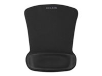 Belkin WaveRest Gel Mouse Pad - Alfombrilla de ratón con apoyamuñecas - negro F8E262-BLK