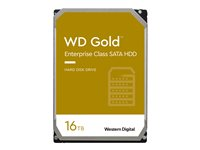 WD Gold WD161KRYZ - Disco duro - 16 TB - interno - 3.5" - SATA 6Gb/s - 7200 rpm - búfer: 512 MB WD161KRYZ