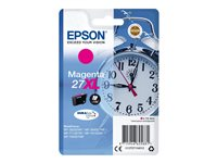 Epson 27XL - 10.4 ml - XL - magenta - original - blíster con alarma de RF - cartucho de tinta - para WorkForce WF-3620, WF-3640, WF-7110, WF-7610, WF-7620, WF-7715, WF-7720 C13T27134022