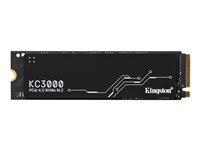 Kingston KC3000 - SSD - 4096 GB - interno - M.2 2280 - PCIe 4.0 (NVMe) SKC3000D/4096G