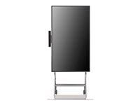 LG One:Quick Flex 43HT3WJ-B - 43" Clase diagonal pantalla LCD con retroiluminación LED - conferencia - con pantalla táctil (multitáctil)/micrófono/cámara - 4K UHD (2160p) 3840 x 2160 - negro 43HT3WJ-B.AEU