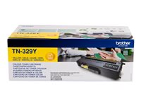 Brother TN329Y - Paquete de 2 - amarillo - original - cartucho de tóner - para Brother DCP-L8450CDW, HL-L8350CDW, HL-L8350CDWT, MFC-L8850CDW TN329YTWIN
