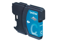 Brother LC1100C - Cián - original - cartucho de tinta - para Brother DCP-185, 385, 395, 585, J715, MFC-490, 5490, 5890, 5895, 6890, 790, 795, 990, J615 LC1100CBPDR