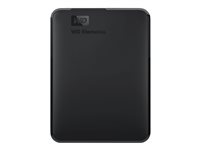 WD ELEMENTS Almacenamiento portátil WDBU6Y0050BBK - Disco duro - 5 TB - externo (portátil) - USB 3.0 WDBU6Y0050BBK-WESN