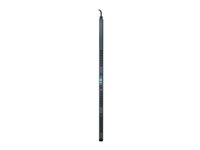 APC Metered-by-Outlet Rack PDU 2G - Unidad de distribución de potencia (montaje en bastidor) - CA 400 V - trifásico - RS-232 - conectores de salida: 24 - 0U - negro - para P/N: SMX1000C, SMX1500RM2UC, SMX1500RM2UCNC, SMX750C, SMX750CNC, SRT5KRMXLW-TW AP8481