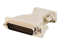 C2G - Adaptador serie - DB-9 (H) a DB-25 (M) - moldeado 81443