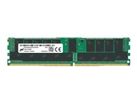 Micron - DDR4 - módulo - 32 GB - DIMM de 288 contactos - 3200 MHz / PC4-25600 - CL22 - 1.2 V - registrado - ECC MTA18ASF4G72PZ-3G2R