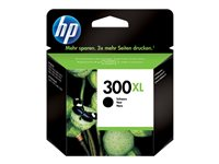 HP 300XL - 12 ml - Alto rendimiento - negro - original - cartucho de tinta - para Deskjet F2430, F2483, F2488, F4213, F4435; Envy 100 D410, 11X D411, 120; Photosmart C4685 CC641EE#ABE