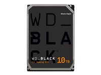WD Black WD101FZBX - Disco duro - 10 TB - interno - 3.5" - SATA 6Gb/s - 7200 rpm - búfer: 256 MB WD101FZBX