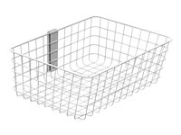 Ergotron Large - Componente para montaje (cesta de alambre) - blanco - se puede instalar en un carro 98-135-216