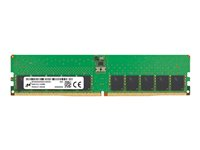 Micron - DDR5 - módulo - 32 GB - DIMM de 288 contactos - 4800 MHz / PC5-38400 - CL40 - 1.1 V - sin búfer - ECC MTC20C2085S1EC48BA1R