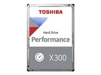 Toshiba X300 Performance - Disco duro - 18 TB - interno - 3.5" - SATA 6Gb/s - 7200 rpm - búfer: 512 MB HDWR51JUZSVA