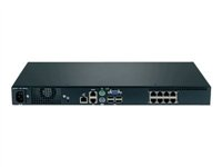 Lenovo Local 1x8 Console Manager - Conmutador KVM - CAT5 - 8 x KVM port(s) - 1 usuario local - montaje en rack - para System x3620 M3; x3950 X5 1754A1X