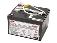 APC Replacement Battery Cartridge #109 - Batería de UPS - 1 x baterías - Ácido de plomo - carbón - para P/N: BN1250LCD, BR1200G-JP, BR1200LCDI, BR1500LCD, BR1500LCDI, BX1300LCD, BX1500LCD APCRBC109