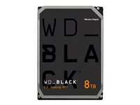 WD_BLACK WD8002FZWX - Disco duro - 8 TB - interno - 3.5" - SATA 6Gb/s - 7200 rpm - búfer: 128 MB WD8002FZWX