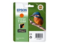 Epson T1599 - 17 ml - naranja - original - blíster - cartucho de tinta - para Stylus Photo R2000 C13T15994010