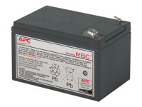 APC Replacement Battery Cartridge #4 - Batería de UPS - 1 x baterías - Ácido de plomo - negro - para P/N: BE 700 YIN, BE750BB-CN, BE800-IND, BK650I, BP500JPNP, BP650SX107, SC620X565, SU620I RBC4