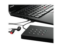Lenovo ThinkPad USB 3.0 Secure - Disco duro - 2 TB - externo (portátil) - USB 3.0 - 5400 rpm - para ThinkCentre M70t Gen 3; M90a Gen 3; M90q Gen 2; ThinkPad T14s Gen 3; Yoga Slim 7 Pro 14 4XB0K83868