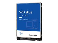WD Blue WD10SPZX - Disco duro - 1 TB - interno - 2.5" - SATA 6Gb/s - 5400 rpm - búfer: 128 MB WD10SPZX