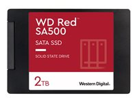 WD Red SA500 NAS SATA SSD WDS200T1R0A - SSD - 2 TB - interno - 2.5" - SATA 6Gb/s WDS200T1R0A