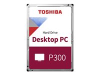 Toshiba P300 Desktop PC - Disco duro - 6 TB - interno - 3.5" - SATA 6Gb/s - 5400 rpm - búfer: 128 MB HDWD260UZSVA