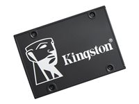 Kingston KC600 - SSD - cifrado - 2 TB - interno - 2.5" - SATA 6Gb/s - 256-bit AES-XTS - Self-Encrypting Drive (SED), TCG Opal Encryption SKC600/2048G