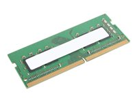 Lenovo - DDR4 - módulo - 32 GB - SO-DIMM de 260 contactos - 3200 MHz / PC4-25600 - sin búfer - no ECC - para ThinkCentre M70q Gen 2; M90a Gen 2; M90a Gen 3; M90q Gen 2; ThinkPad L15 Gen 3; T14 Gen 3 4X71D09536