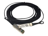 Dell 10GbE - Cable de red - SFP+ a SFP+ - 10 m - fibra óptica - activo - para Networking S6010, S6100; Networking N3132, S4048, Z9100; PowerEdge C6420, R640, R740, R940 470-ABLU