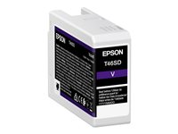 Epson UltraChrome Pro T46SD - 25 ml - violeta - original - depósito de tinta - para SureColor P706, SC-P700, SC-P700 Mirage Bundling C13T46SD00