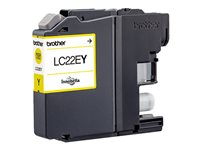Brother - Amarillo - original - cartucho de tinta - para Brother MFC-J5920DW LC22EY