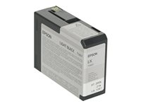 Epson T580 - 80 ml - negro claro - original - cartucho de tinta - para Stylus Pro 3800, Pro 3880 C13T580700