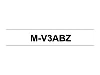 Brother MV3ABZ - Negro sobre blanco - kit de cinta para etiqueta - para P-Touch PT-80, PT-90 MV3ABZ