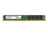 Micron - DDR4 - módulo - 32 GB - DIMM de 288 contactos perfil muy bajo - 3200 MHz / PC4-25600 - CL22 - 1.2 V - sin búfer - ECC MTA18ADF4G72AZ-3G2F1R