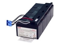 APC Replacement Battery Cartridge #150 - Batería de UPS - 1 x baterías - Ácido de plomo - negro - para P/N: SMC3000I, SMC3000RMI2U APCRBC150