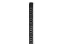 APC Basic Rack PDU - Unidad de distribución de potencia (montaje en bastidor) - CA 100-240 V - input: IEC 60320 C20 - conectores de salida: 14 (IEC 60320 C13) - para P/N: AR3106SP, SMX1000C, SMX1500RM2UC, SMX1500RM2UCNC, SMX750C, SMX750CNC, SRT5KRMXLW-TW AP6003A