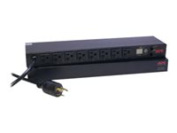 APC Switched Rack PDU - Unidad de distribución de alimentación - CA 120 V - Ethernet 10/100 - input: NEMA L5-20 - conectores de salida: 8 (NEMA 5-20) - 1U - 19" - negro - para P/N: AR3100, SU5000R5T-TF3, SU5000R5T-TF3-TU, SU5000R5XLT-TF3, SU5000R5XLT-TF3-TU AP7901