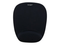 Kensington Foam Mouse Wristrest - Alfombrilla de ratón con apoyamuñecas - negro 62384