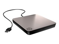 HPE Mobile - Unidad de disco - DVD±RW (±R DL) / DVD-RAM - USB - externo - para ProLiant DL180 Gen9, DL360 Gen9, DL380 Gen9, DL560 Gen9, DL580 Gen9 701498-B21