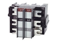 APC - Adaptador de ruptor de circuito - CA 480 V - trifásico - conectores de salida: 1 - para P/N: SY125K250DL-PD, SY125K500DR-PD, SY250K500DL-PD, SY500K500DL-PD, SY500K500DR-PD PD3PADAPT3