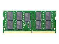 Synology - DDR4 - módulo - 4 GB - SO-DIMM de 260 contactos - sin búfer - ECC - para Disk Station DS1621+ D4ES01-4G