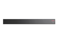 APC Basic Rack PDU - Unidad de distribución de alimentación (montaje en bastidor) - CA 200/208/230 V - input: NEMA L6-30 - conectores de salida: 12 (IEC 60320 C13) - 1U - 3.7 m cable - negro - para P/N: SMTL1000RMI2UC, SMX1000C, SMX1500RM2UC, SMX1500RM2UCNC, SMX750C, SMX750CNC AP9571A