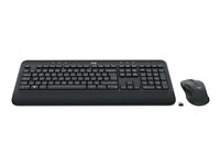 Logitech MK545 Advanced - Juego de teclado y ratón - inalámbrico - 2.4 GHz - QWERTY - Internacional de EE. UU. 920-008923