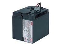 APC Replacement Battery Cartridge #148 - Batería de UPS - 1 x baterías - Ácido de plomo - negro - para P/N: SMC2000I, SMC2000I-2U APCRBC148