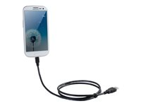 C2G Samsung Galaxy Charge and Sync Cable - Cable de carga / datos - Micro-USB tipo B macho a USB macho - 1.83 m - negro 81711