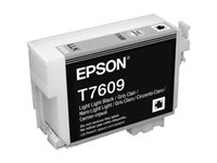 Epson T7609 - 26 ml - negro claro claro - original - blíster - cartucho de tinta - para SureColor P600, SC-P600 C13T76094010