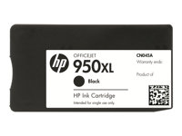 HP 950XL - 53 ml - Alto rendimiento - negro - original - Officejet - cartucho de tinta - para Officejet Pro 251, 276, 8100, 8600, 8600 N911, 8610, 8615, 8616, 8620, 8625, 8630, 8640 CN045AE#301